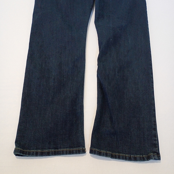 Wrangler Premium Quality Dark Blue Relaxed Fit Slim Stright Jeans Size 33" × 30" - Picture 14 of 14